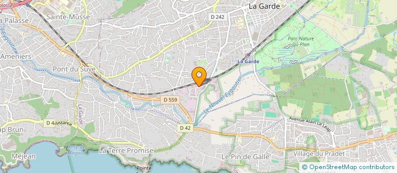 localisation de l'entreprise PRESSING PLUS AUTO 83  LA GARDE