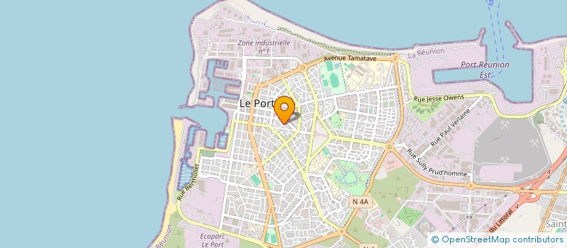 localisation de l'entreprise PRESSING PORTOIS EURL à LE PORT