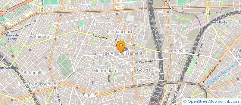 localisation de l'entreprise PRESSING RAPIDE à PARIS