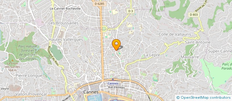 localisation de l'entreprise PRESSING REPUBLIQUE II à CANNES
