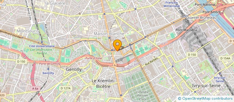 localisation de l'entreprise PRESSING SAM'S à PARIS