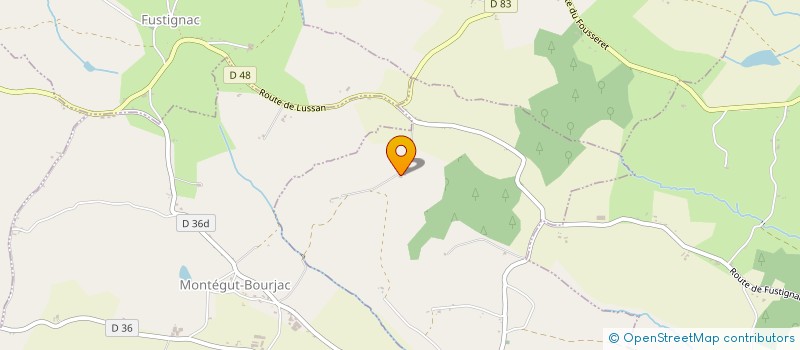 localisation de l'entreprise PRESSING SENTEUR BLEUET à CASTELNAU-PICAMPEAU