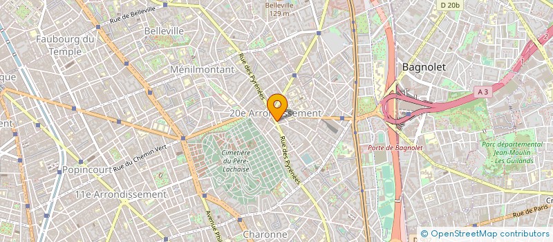 localisation de l'entreprise PRESSING SERVICE  PARIS