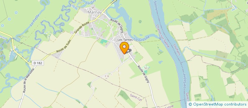 localisation de l'entreprise PRESSION PRO  MARNAY