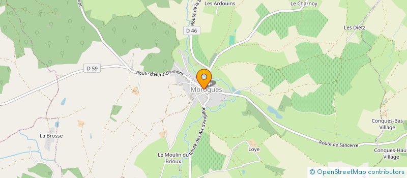 localisation de l'entreprise PRESSION SOCIALE à MOROGUES