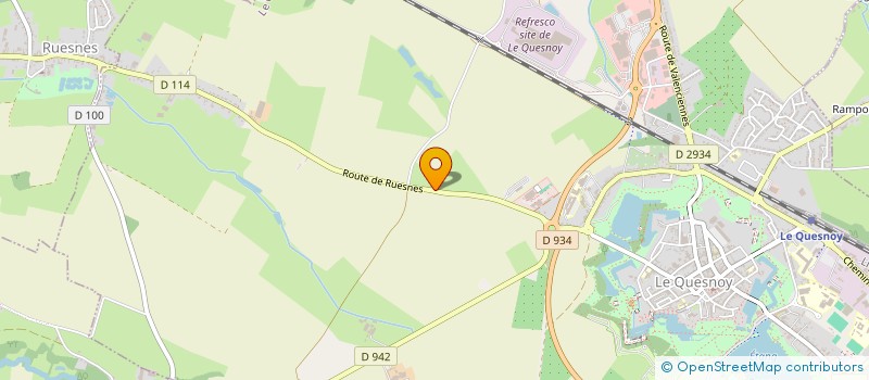 localisation de l'entreprise PRESSOIR BIO à LE QUESNOY