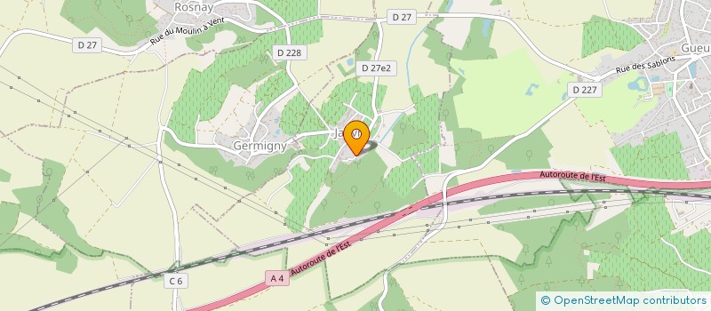 localisation de l'entreprise PRESSOIRS BEAUCHAMP à JANVRY