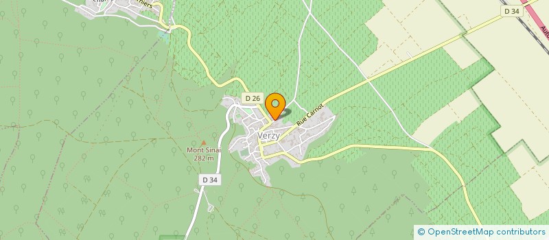 localisation de l'entreprise PRESSOIRS FRESNET-HANOTIN  VERZY