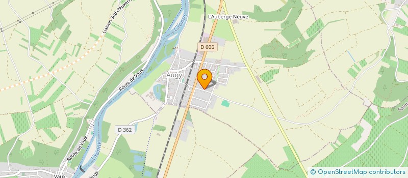 localisation de l'entreprise PRESSOLIA  AUGY