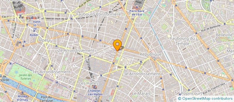 localisation de l'entreprise PRESSTIC NUMERAMA à PARIS