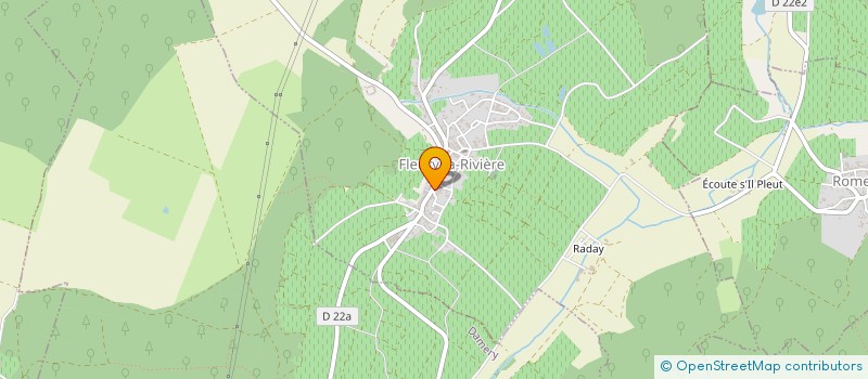 localisation de l'entreprise PRESSURAGE GOUT à FLEURY-LA-RIVIERE
