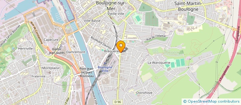 localisation de l'entreprise PREST à BOULOGNE-SUR-MER