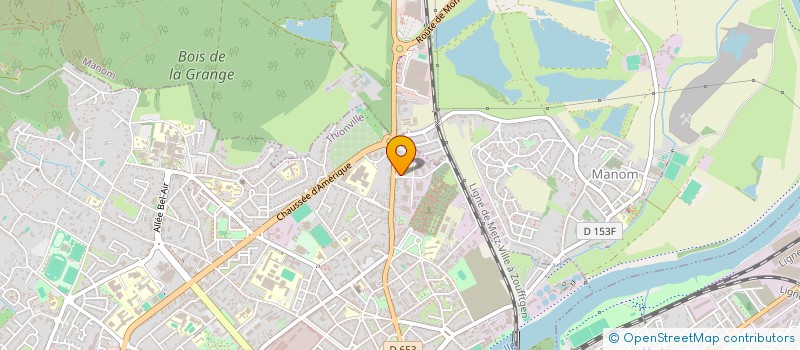 localisation de l'entreprise PREST'A à THIONVILLE