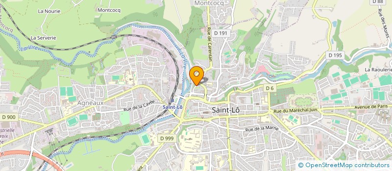 localisation de l'entreprise PREST'A SOL  SAINT-LO