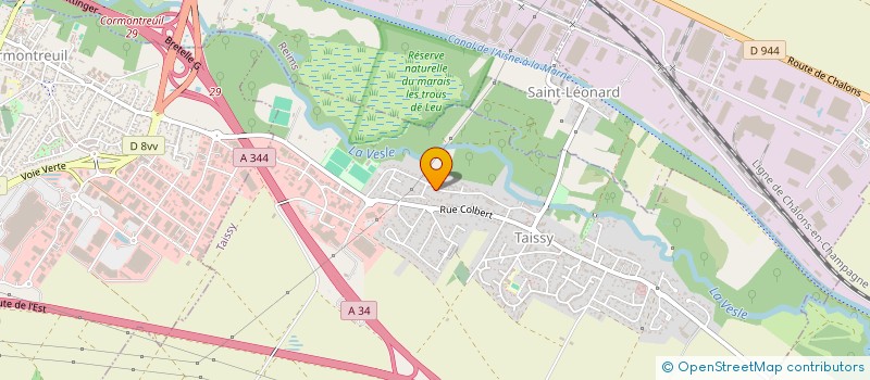 localisation de l'entreprise PREST ACTIS  TAISSY