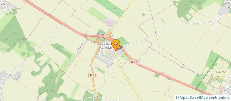 localisation de l'entreprise PREST'ADMIN PRO  ABLEIGES