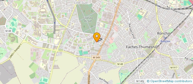 localisation de l'entreprise PREST'ADRIVERS à LILLE