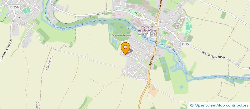 localisation de l'entreprise PREST'AGRI NORD  MASNIERES