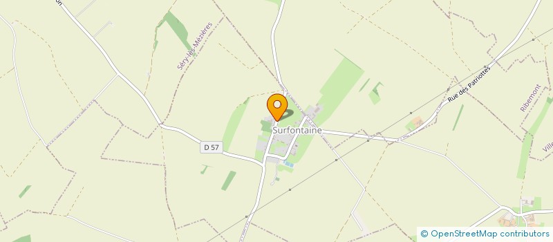 localisation de l'entreprise PREST AISNE  SURFONTAINE
