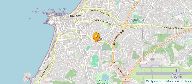 localisation de l'entreprise PREST-ALL à BIARRITZ