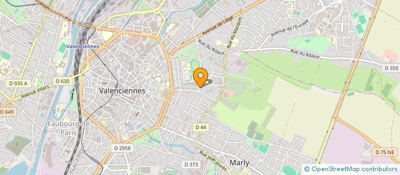 localisation de l'entreprise PREST'ASSIST à VALENCIENNES