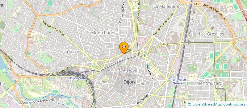 localisation de l'entreprise PREST' AUTO à DIJON
