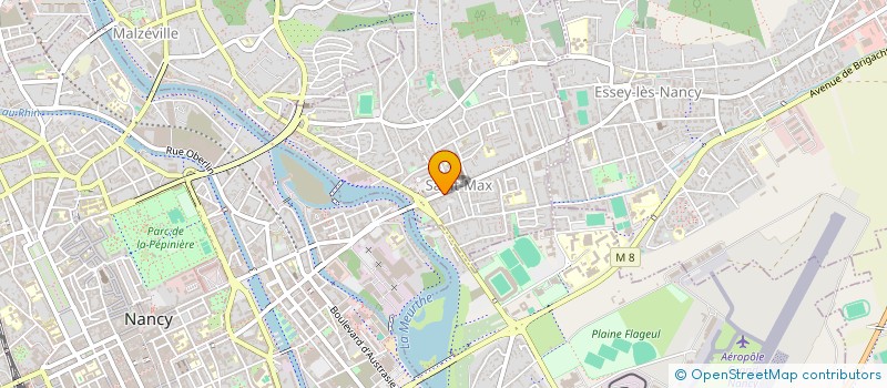 localisation de l'entreprise PREST'AUTO  SAINT-MAX