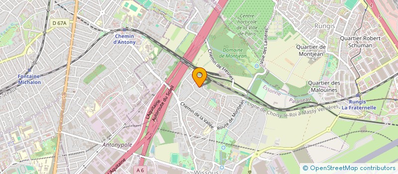 localisation de l'entreprise PREST-DISTRIBUTION à WISSOUS