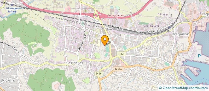 localisation de l'entreprise PREST'EAU à SIX-FOURS-LES-PLAGES