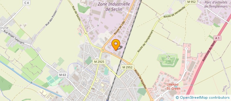 localisation de l'entreprise PREST EVENTS à SECLIN