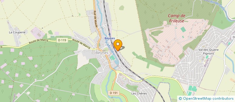 localisation de l'entreprise PREST'FOOD à BEYNES