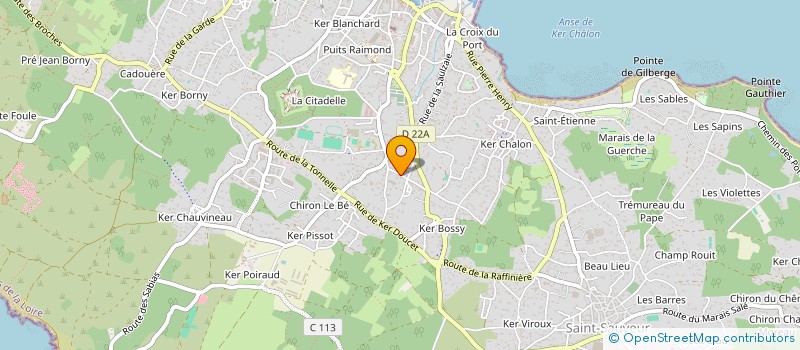 localisation de l'entreprise PREST'HOME à L'ILE-D'YEU
