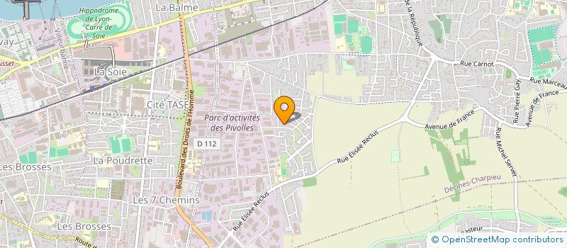 localisation de l'entreprise PREST IM  DECINES-CHARPIEU