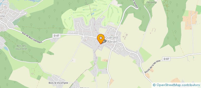 localisation de l'entreprise PREST'IMMO  BOSC-GUERARD-SAINT-ADRIEN