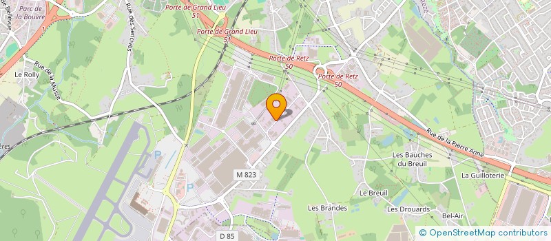 localisation de l'entreprise PREST IMPEC à BOUGUENAIS