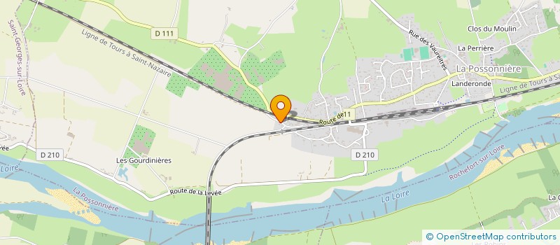 localisation de l'entreprise PREST'INFOS  LA POSSONNIERE