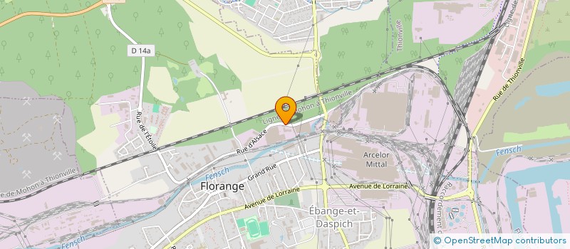 localisation de l'entreprise PREST ISOCEL SARL à FLORANGE