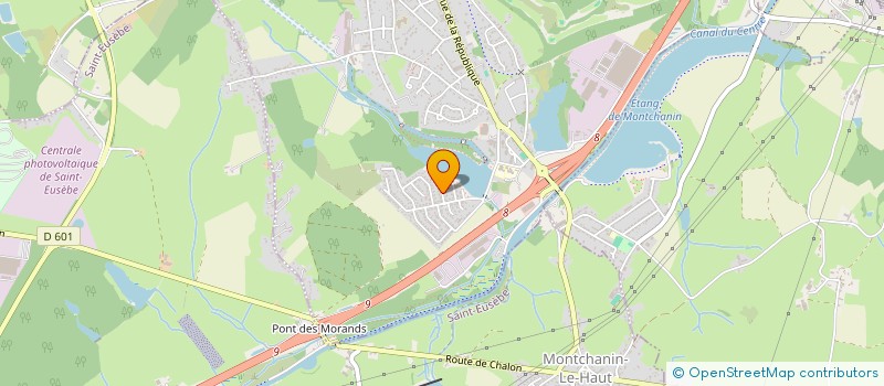 localisation de l'entreprise PRESTA 71  MONTCHANIN