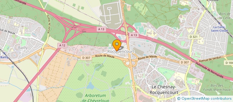 localisation de l'entreprise PRESTA + à LE CHESNAY-ROCQUENCOURT