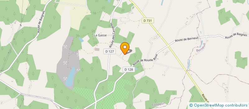localisation de l'entreprise PRESTA AGRI VITI DOMAINE DE CHEZ BESSON à CONDEON