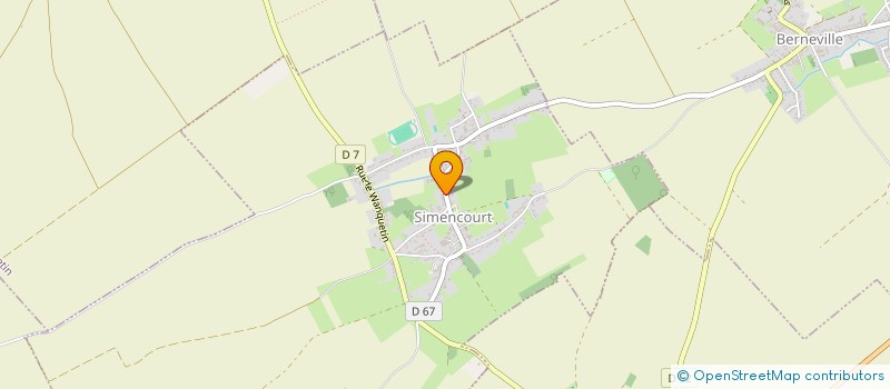 localisation de l'entreprise PRESTA BOIS  SIMENCOURT
