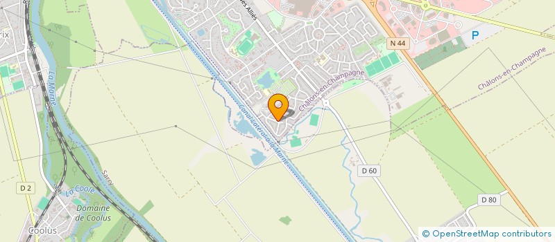 localisation de l'entreprise PRESTA'BULLES  CHALONS-EN-CHAMPAGNE