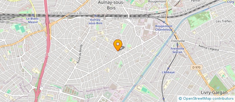 localisation de l'entreprise PRESTA COM à AULNAY-SOUS-BOIS
