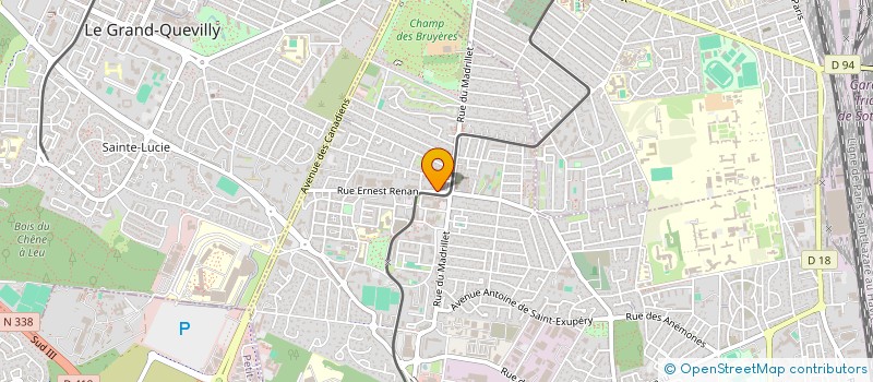 localisation de l'entreprise PRESTA CONSTRUCTIONS  SAINT-ETIENNE-DU-ROUVRAY