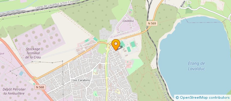 localisation de l'entreprise PRESTA'COURTAGE à FOS-SUR-MER