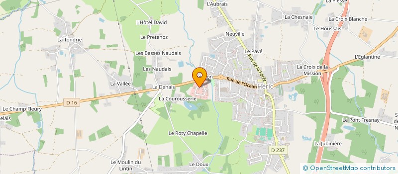 localisation de l'entreprise PRESTA DECO  HERIC