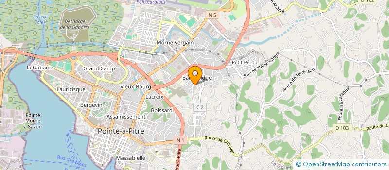 localisation de l'entreprise PRESTA DOM à LES ABYMES
