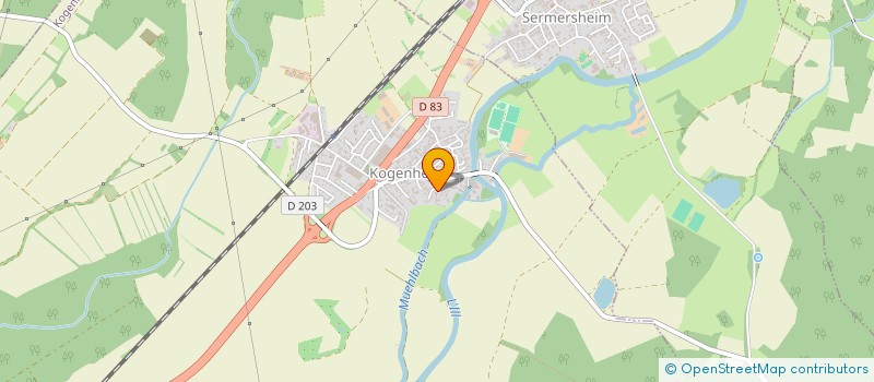 localisation de l'entreprise PRESTA DU RIED  KOGENHEIM