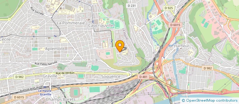 localisation de l'entreprise PRESTA ELEC à LE HAVRE