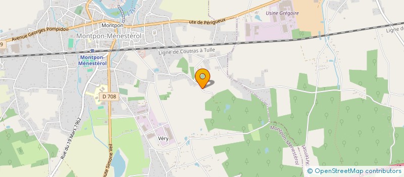 localisation de l'entreprise PRESTA ET AGREGATS DE LA VALLEE  MONTPON-MENESTEROL